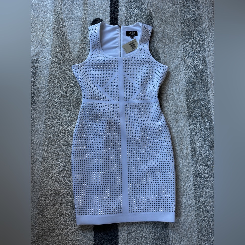 Guess Los Angeles Embellished Dress